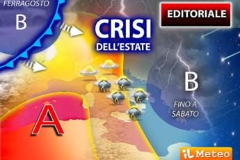 Galleria foto 'Estate in crisi, Ferragosto a rischio maltempo: previsioni meteo' - foto 1