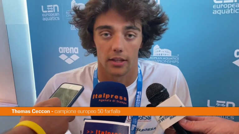 Galleria foto 'Europei nuoto, Ceccon “Punto altre 4 medaglie”' - foto 1