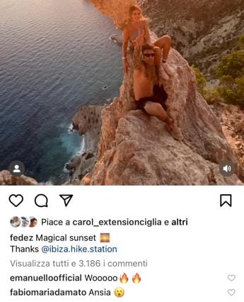 Galleria foto 'Fedez e Ferragni, video sull’orlo di un precipizio ed è subito polemica social' - foto 1