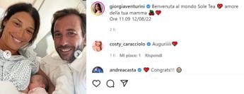 Galleria foto 'Fiocco rosa per Giorgia Venturini, è nata Sole Tea' - foto 1