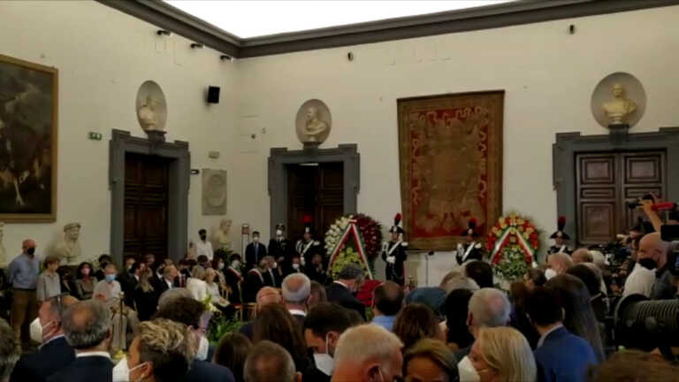 Galleria foto 'In Campidoglio l’ultimo saluto a Piero Angela' - foto 1