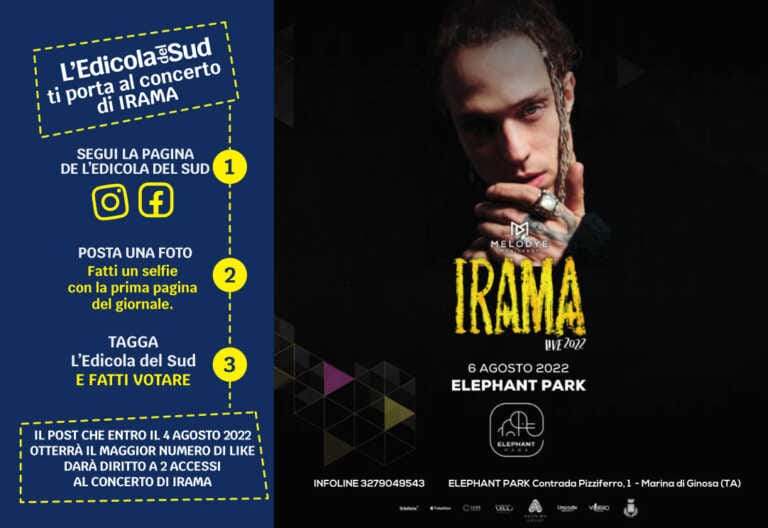 Galleria foto 'Al concerto di Irama con L’Edicola del Sud' - foto 1
