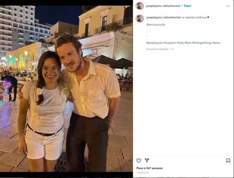 Vacanze vip in Puglia: Ferragosto barese per Joseph Quinn