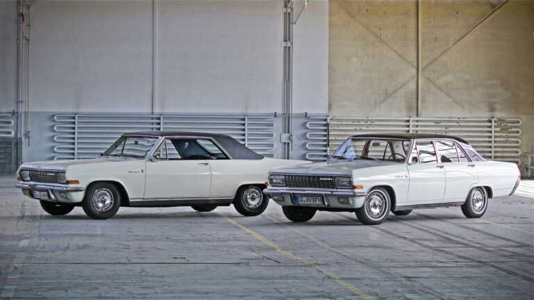 Le auto di lusso Opel al Concours d’E’lègance di Schwetzingen