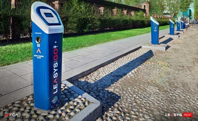 Leasys Rent, arriva Recharge, l’app per l’apertura colonnine di ricarica