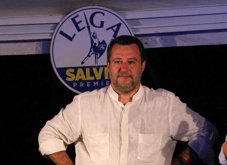 Salvini a Bari per la festa della Lega al lido Trampolino
