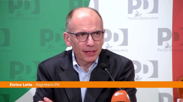 Galleria foto 'Pd, Letta “Mio obiettivo primo partito tra giovani”' - foto 1