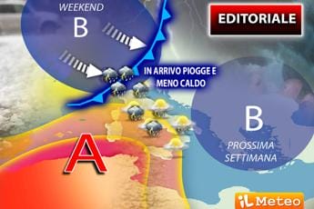 Galleria foto 'Piogge in arrivo e meno caldo, previsioni meteo' - foto 1