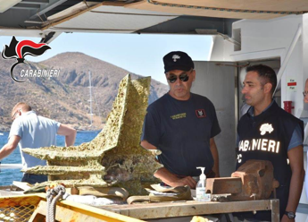 Galleria foto 'Recuperato nei fondali di Levanzo rostro nave romana battaglia Egadi' - foto 1