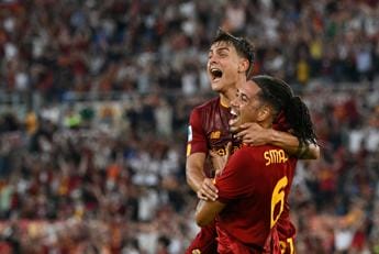 Galleria foto 'Roma-Cremonese 1-0, gol di Smalling' - foto 1