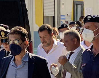Galleria foto 'Salvini a Lampedusa ospite in villa Berlusconi: “Un leghista al Viminale”' - foto 1