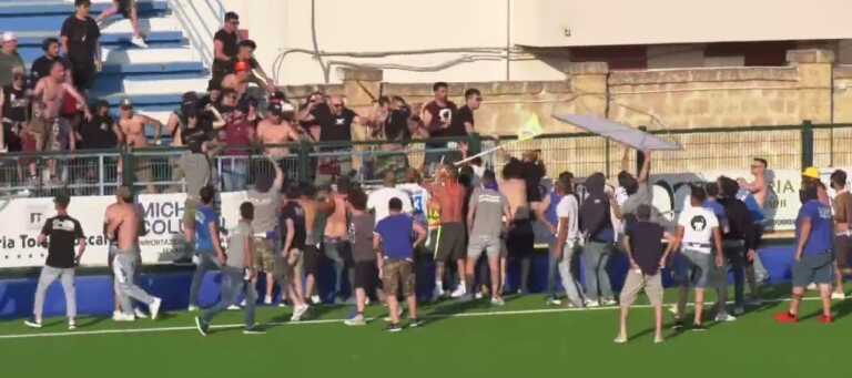 Botte tra tifosi negli stadi del Brindisino: disposti altri 5 Daspo