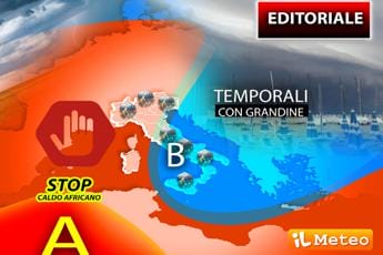 Galleria foto 'Stop al caldo africano, temporali almeno fino a Ferragosto: le previsioni' - foto 1