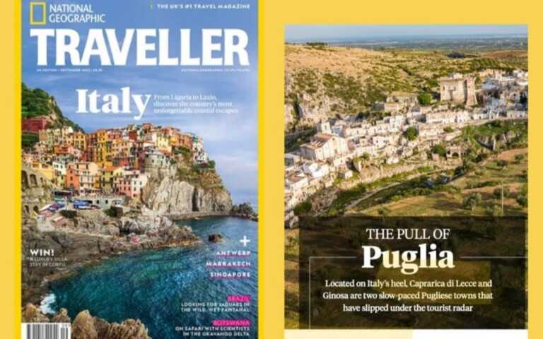 La Puglia piace sempre di più: Caprarica e Ginosa su Traveller Uk