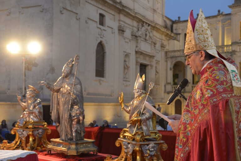 Lecce in festa per Sant’Oronzo. L’invito del vescovo: «Fate scelte per il bene della città»