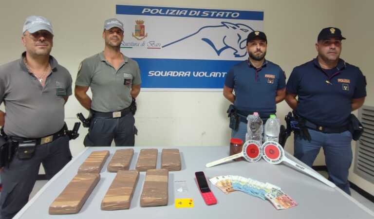 Bari, in auto con 7,5 kg di cocaina: arrestato corriere della droga
