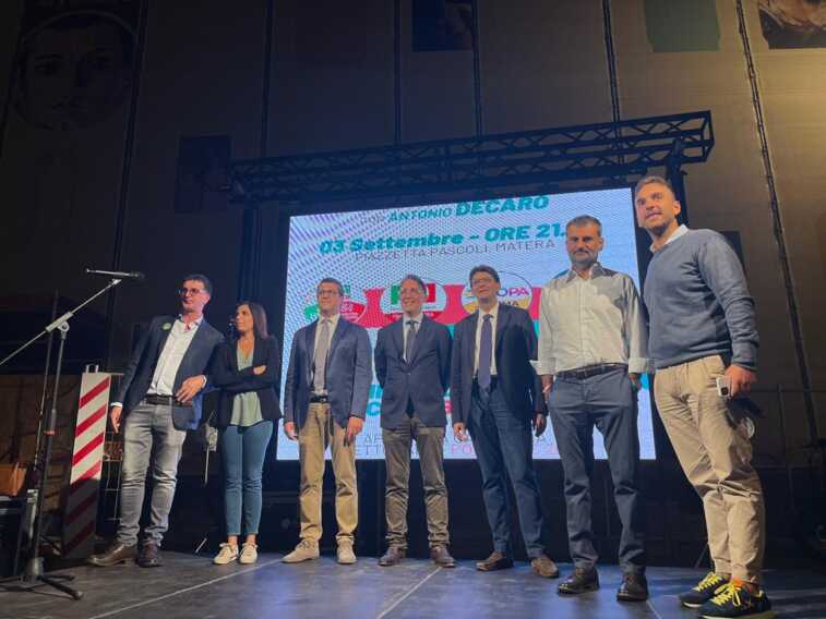 Antonio Decaro(PD): «Anche in Basilicata abbiamo candidato delle persone serie e responsabili»