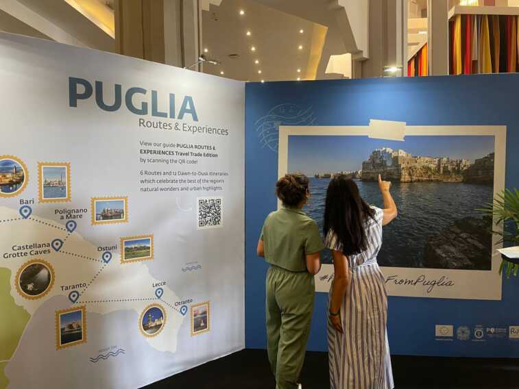 La Puglia protagonista al “Pure life experiences”, Emiliano: «Regione attrattiva tutto l’anno» – FOTO e VIDEO