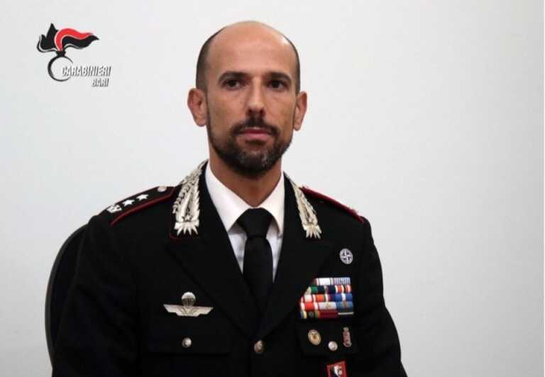 Il Colonnello Dario Mineo nuovo comandante del Reparto operativo dei Carabinieri di Bari