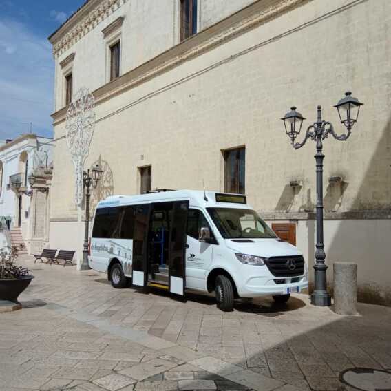 Montescaglioso, arriva un nuovo mezzo per il trasporto pubblico urbano