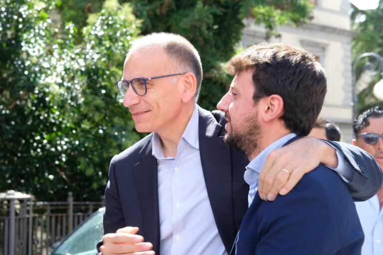 Potenza, arriva il segretario Enrico Letta (Pd): «La rimonta passa dal Mezzogiorno»