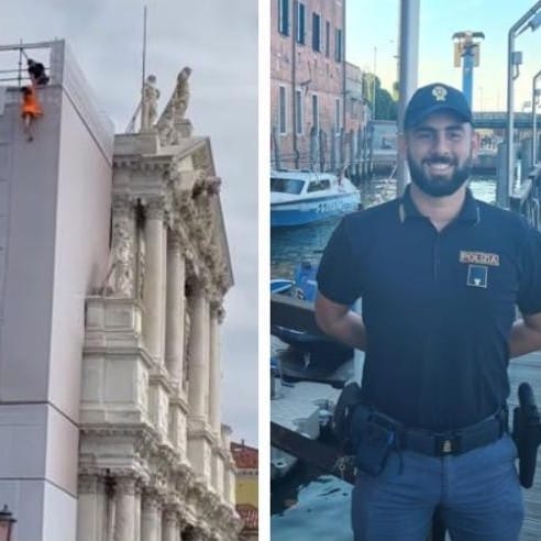 È lucano Alberto Crispo, il poliziotto eroe che ha salvato la vita a una giovane turista