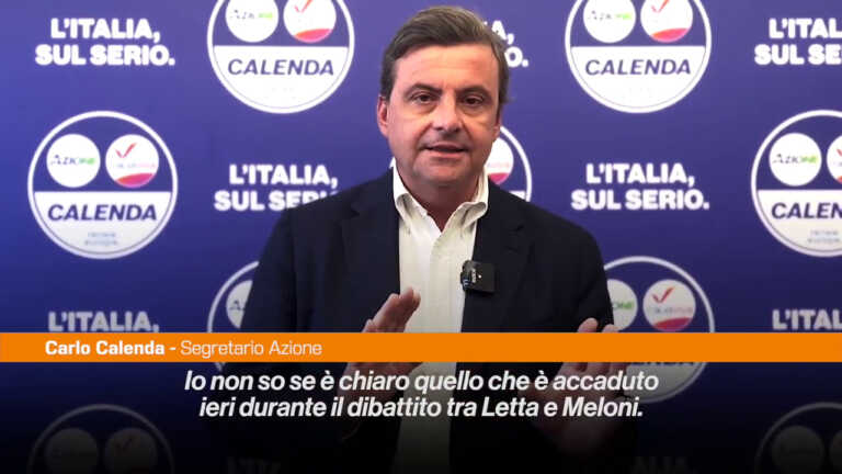 Galleria foto 'Calenda “Letta e Meloni sono a capo di finte coalizioni”' - foto 1