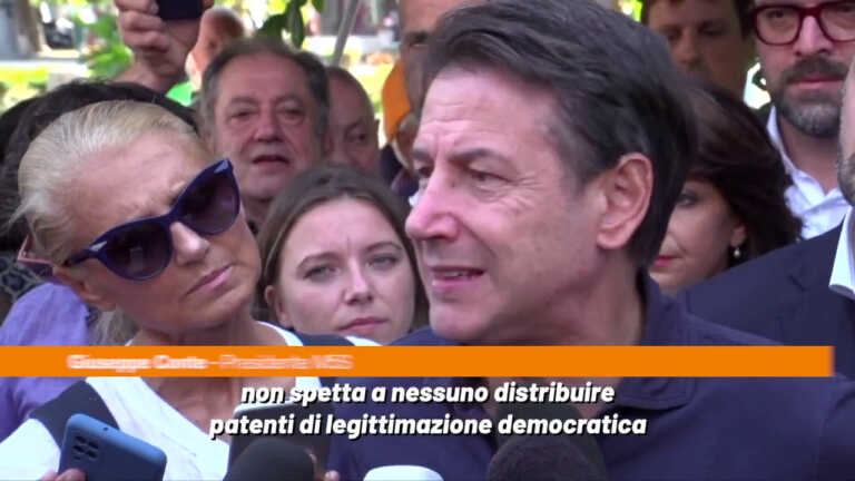 Galleria foto 'Conte “Meloni e Salvini si scusino su Orban o inadatti a governare”' - foto 1