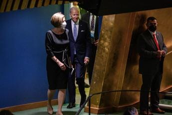 Galleria foto 'Draghi ascolta Biden all’Onu: mano ferma su Putin' - foto 1