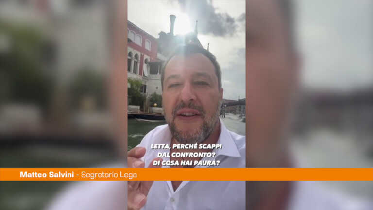 Galleria foto 'Elezioni, Salvini a Letta “Perché scappi dal confronto?”' - foto 1
