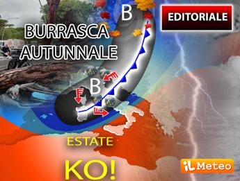 Galleria foto 'Estate ko, arriva la prima burrasca autunnale: le previsioni' - foto 1