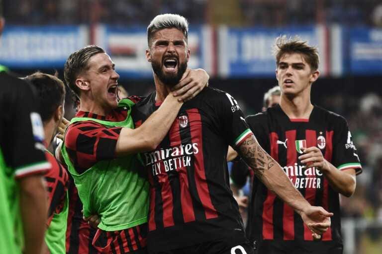 Galleria foto 'Il Milan soffre ma passa a Marassi, Samp battuta 2-1' - foto 1