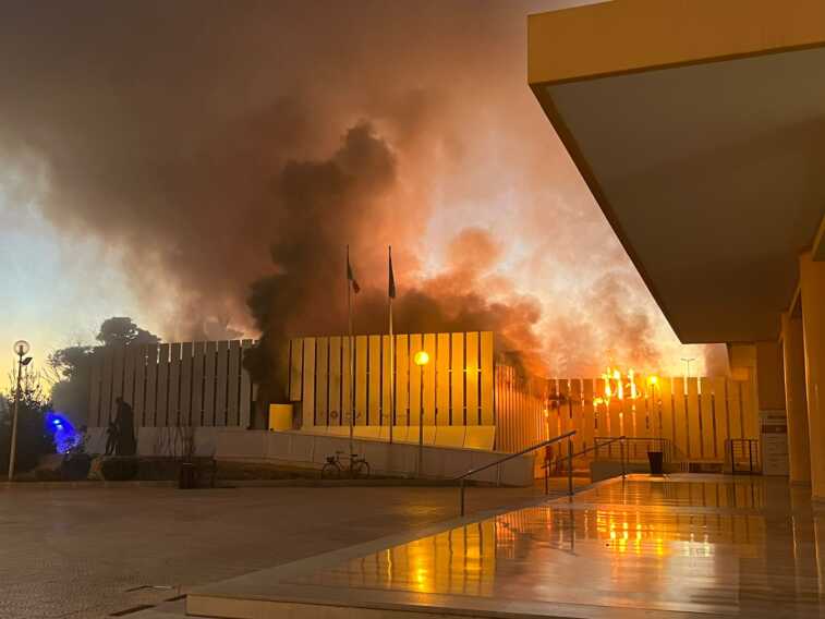 Incendio nella struttura Covid a Barletta: riaperte le sale operatorie del Dimiccoli