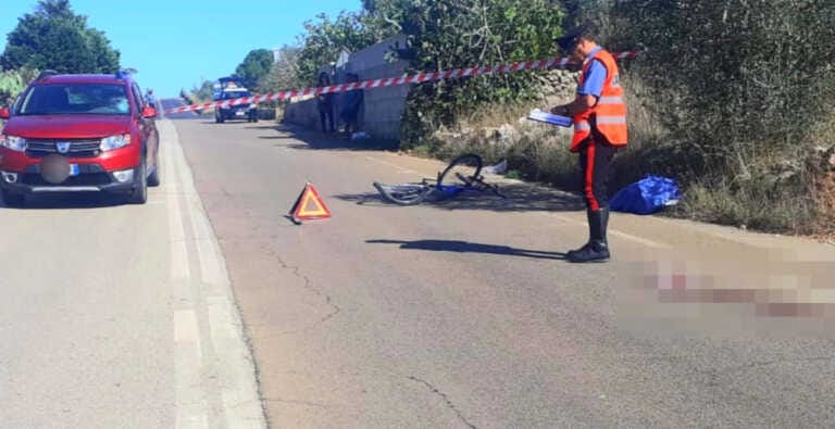 Galleria foto 'Ciclista investito da un’auto sulla Alessano-Corsano: è grave' - foto 1