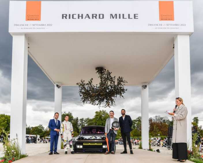 La Renault R5 Turbo 3E premiata al Concorso d’Eleganza di Chantilly