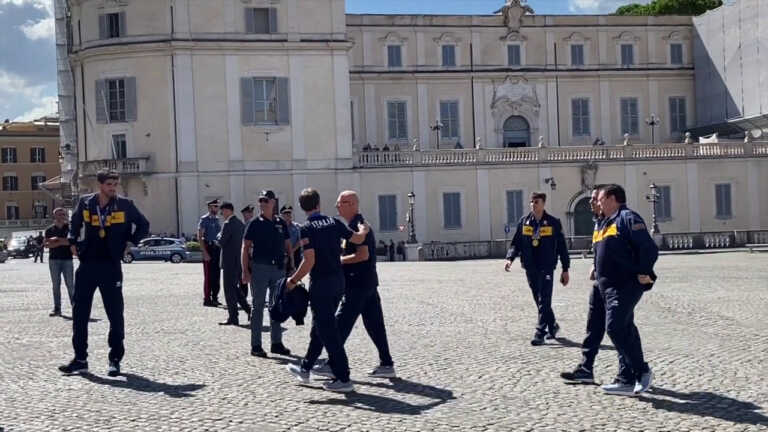 Galleria foto 'L’Italvolley campione del mondo al Quirinale' - foto 1