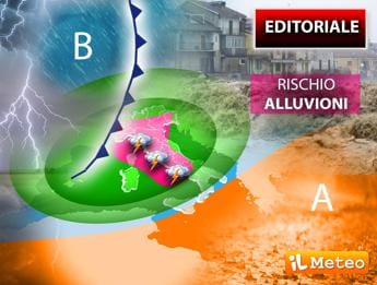 Galleria foto 'Maltempo da sabato per almeno 5 giorni, rischio alluvioni' - foto 1