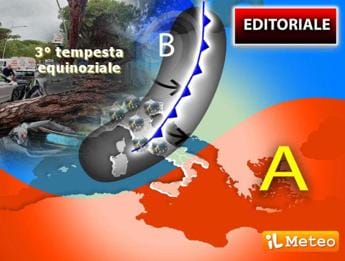 Galleria foto 'Maltempo diffuso sull’Italia, in arrivo la terza tempesta equinoziale' - foto 1