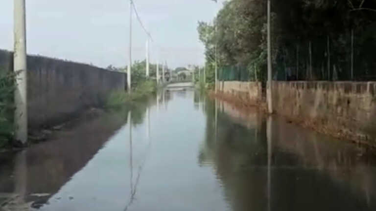Galleria foto 'Maltempo, strade come fiumi a Trapani' - foto 1