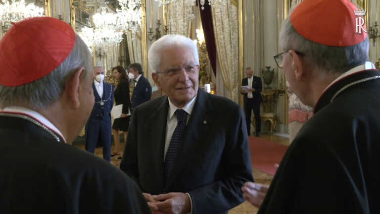 Galleria foto 'Mattarella incontra i nuovi cardinali italiani' - foto 1