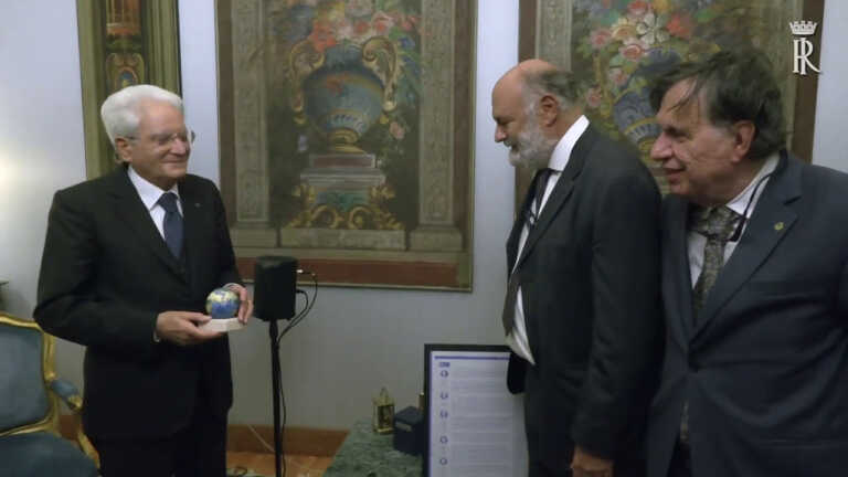 Galleria foto 'Mattarella incontra il premio Nobel per la Fisica Parisi' - foto 1