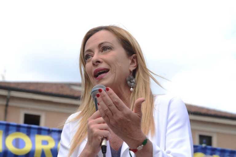 Galleria foto 'Meloni “Campagna elettorale orrenda, sinistra ha perso testa”' - foto 1