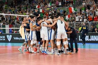 Galleria foto 'Mondiali pallavolo, Italia-Francia 3-2 e azzurri in semifinale' - foto 1