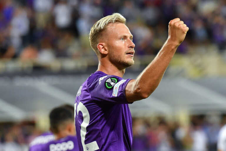 Galleria foto 'Pari viola al debutto in Conference, Fiorentina-Riga 1-1' - foto 1