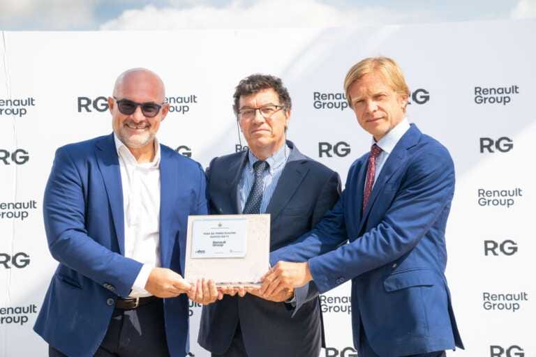 Posata prima pietra del Centro Europeo Distruzione Ricambi di Renault