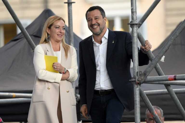 Galleria foto 'Primo incontro Meloni-Salvini dopo le elezioni “Unità di intenti”' - foto 1