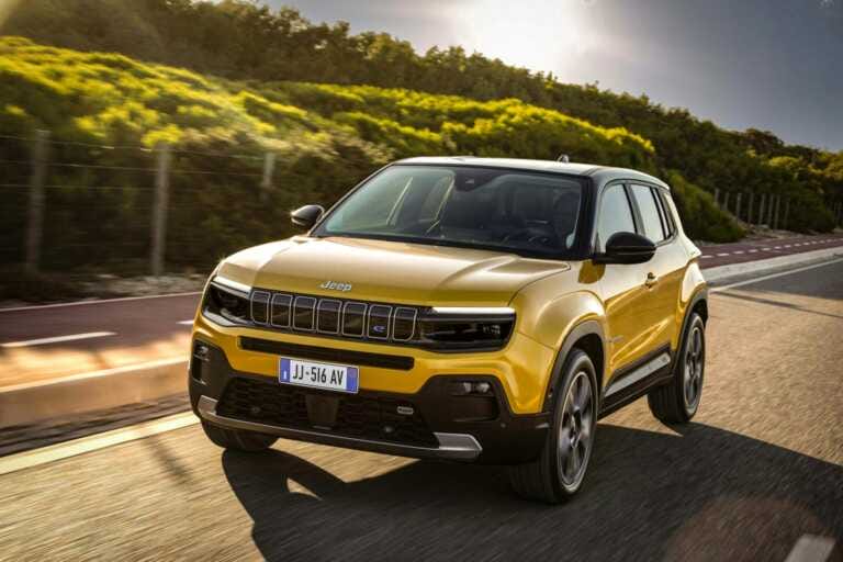 Quattro nuovi suv elettrici Jeep entro il 2025, subito l’Avenger