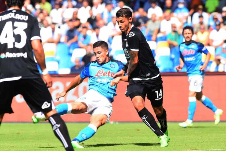 Galleria foto 'Raspadori in gol all’89°, Napoli-Spezia 1-0' - foto 1