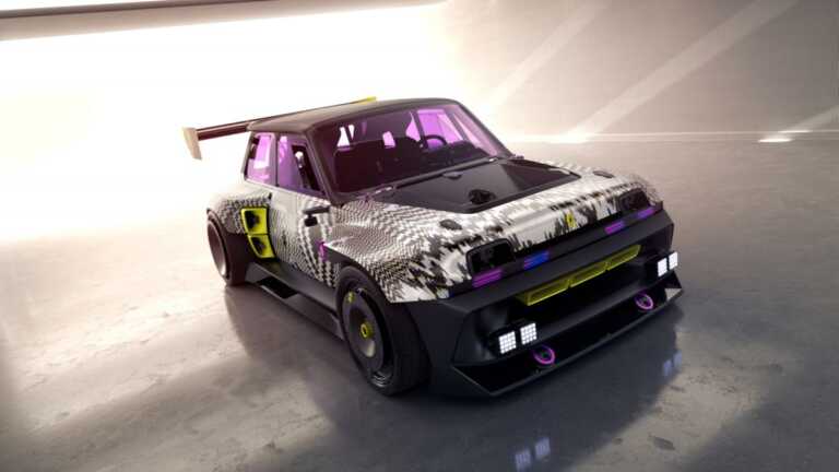 Renault presenta la showcar R5 Turbo 3E, nata per il drifting
