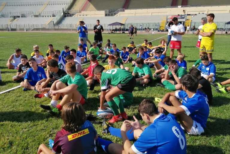 A Bari arriva “Rugby, pane e Nutella”: l’iniziativa per diffondere la disciplina tra i più piccoli